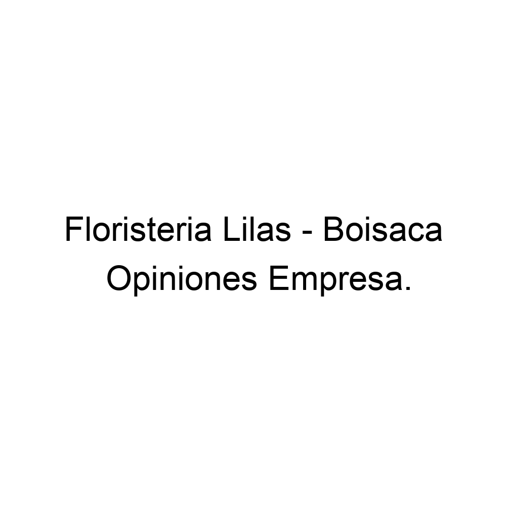 Opiniones Floristeria Lilas - Boisaca, Santiago de Compostela ▷ 981526910