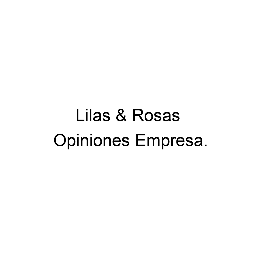 Opiniones Lilas & Rosas, Las Palmas de Gran Canaria ▷ 928230135