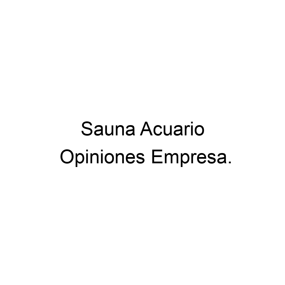 Opiniones Sauna Acuario, Santa Cruz de Tenerife ▷ 922206576