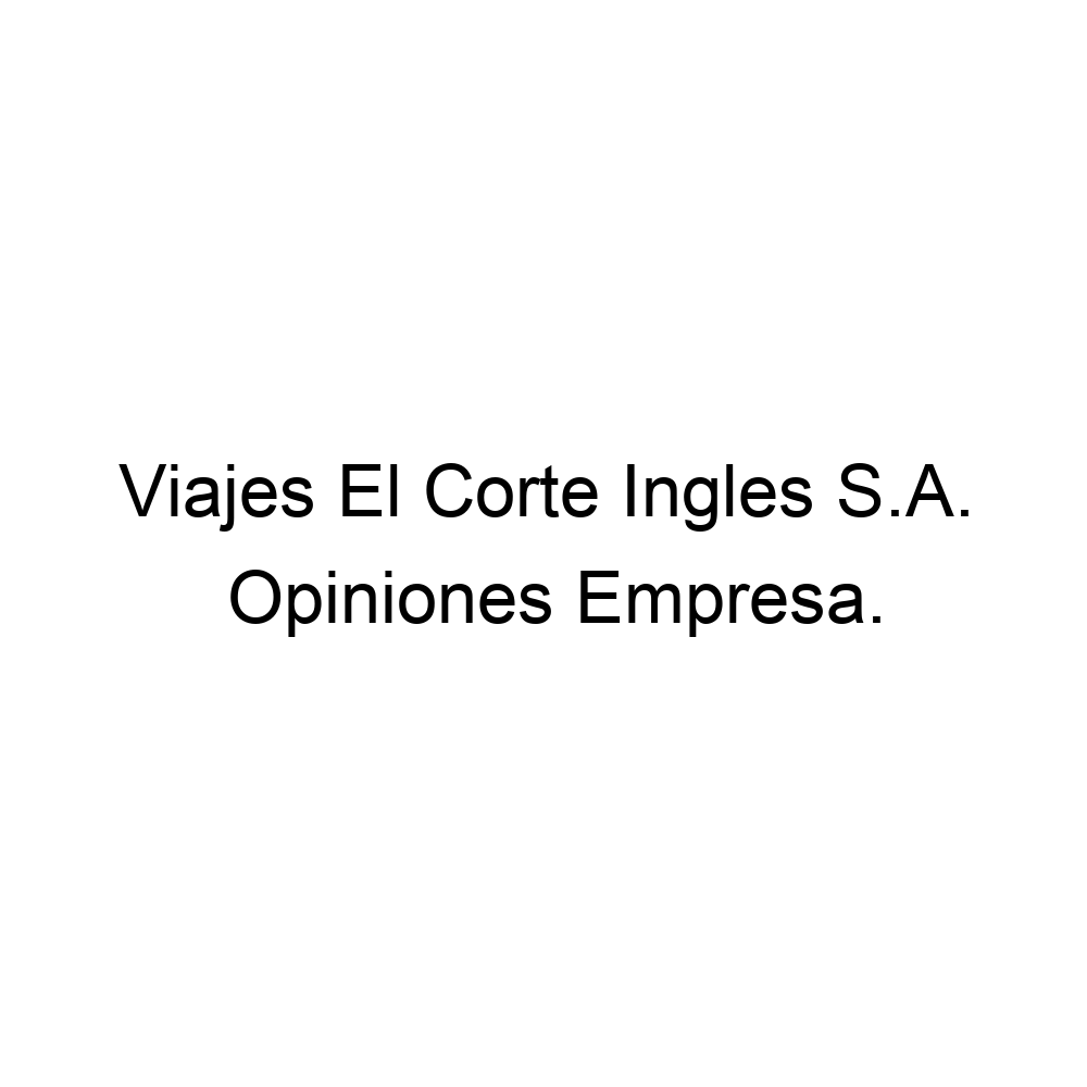 seguro espejo Hobart Opiniones Viajes El Corte Ingles S.A., Las Palmas de Gran Canaria ▷  928491508